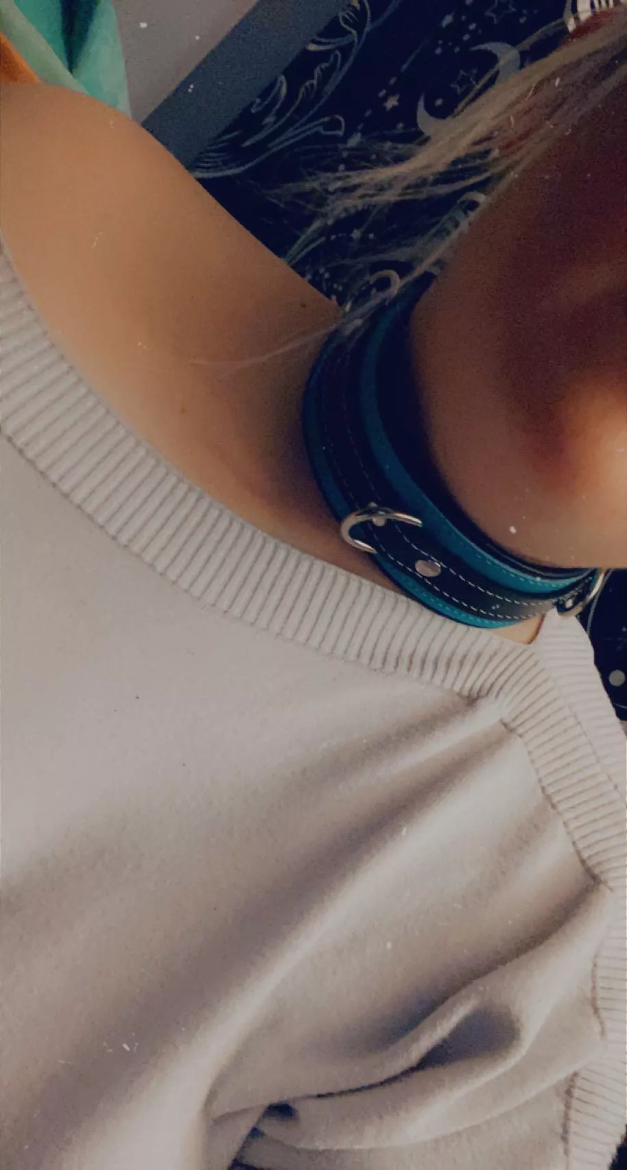 Bought myself this collar and honestly it makes me feel so calm and beautiful when I wear it