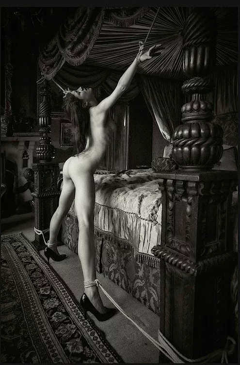 Bound To An Ornate Bed Bound To An Ornate Bed