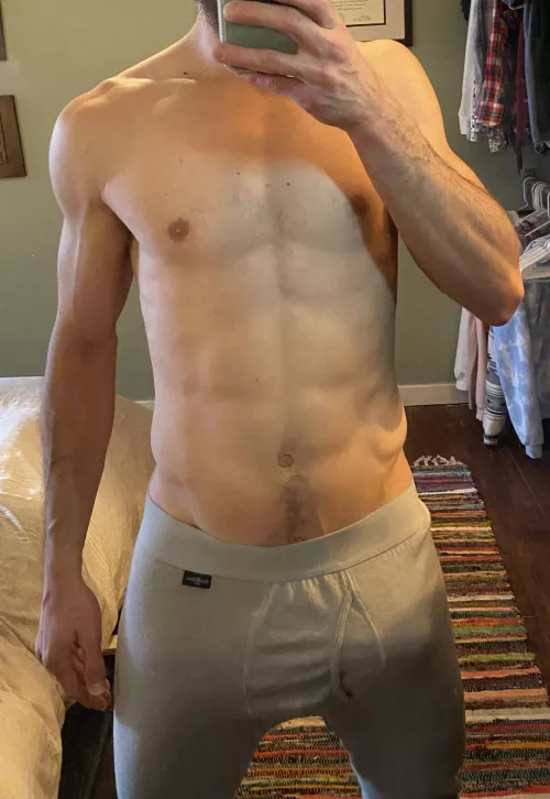 Bout to head out to the tundra with these long Johns and my John