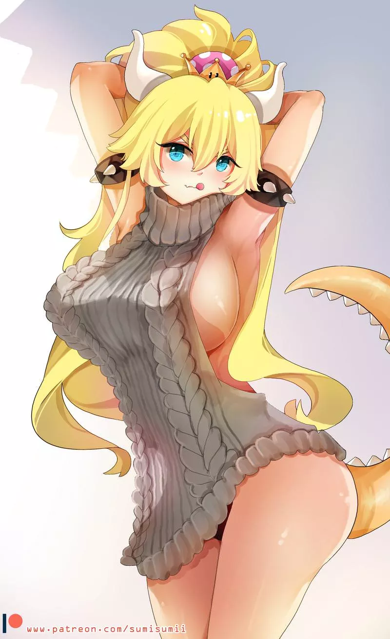 Bowsette VKS (by sumisumii on Pixiv) Bowsette VKS (by sumisumii on Pixiv)