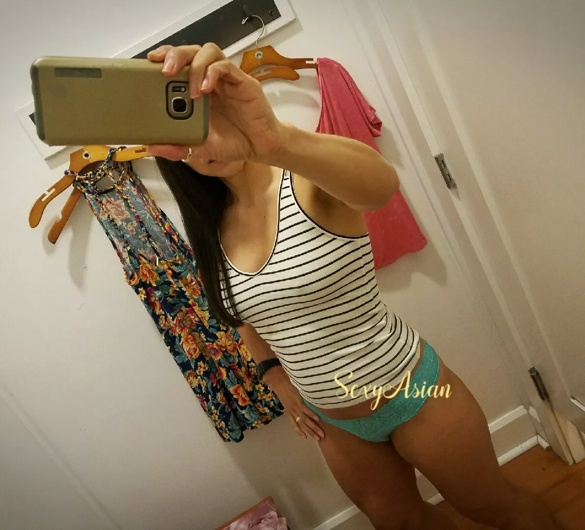 braless dressing room...SexyAsian braless dressing room...SexyAsian