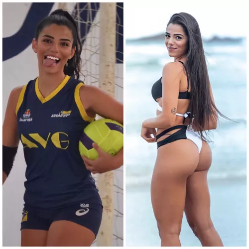 Brazilian volleyball player Keyt Alves Brazilian volleyball player Keyt Alves