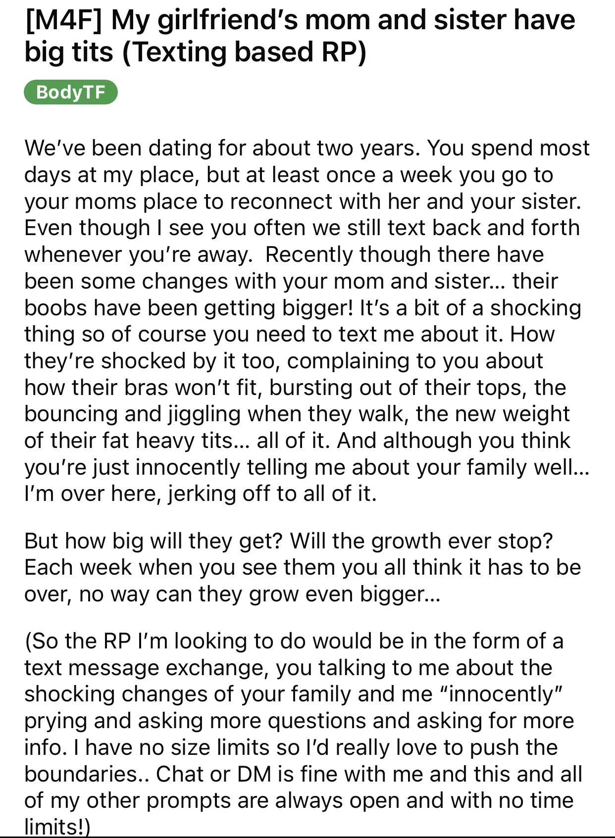 Breast expansion rp Breast expansion rp