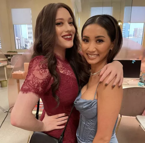 Brenda Song and Kat Dennings Brenda Song and Kat Dennings