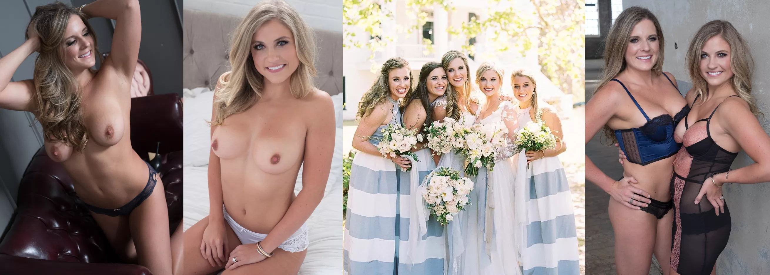 Bride does a nude boudoir shoot with her sister for the lucky groom (AIC) Bride does a nude boudoir shoot with her sister for the lucky groom (AIC)