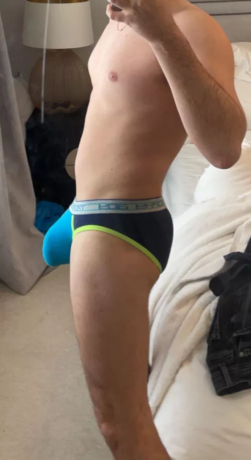 Briefs bulge