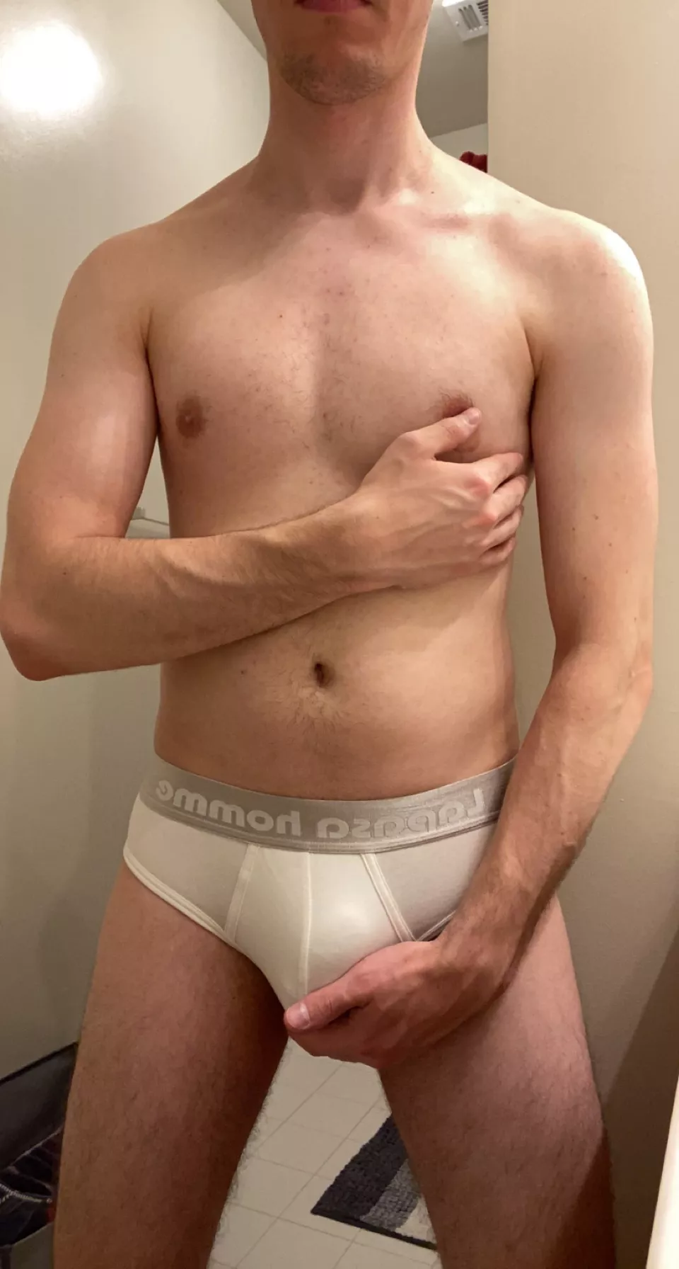 Briefs have a way of holding everything in place…