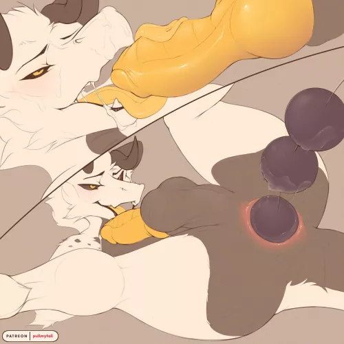 Bringing home the gold ~ (Pullmytail)