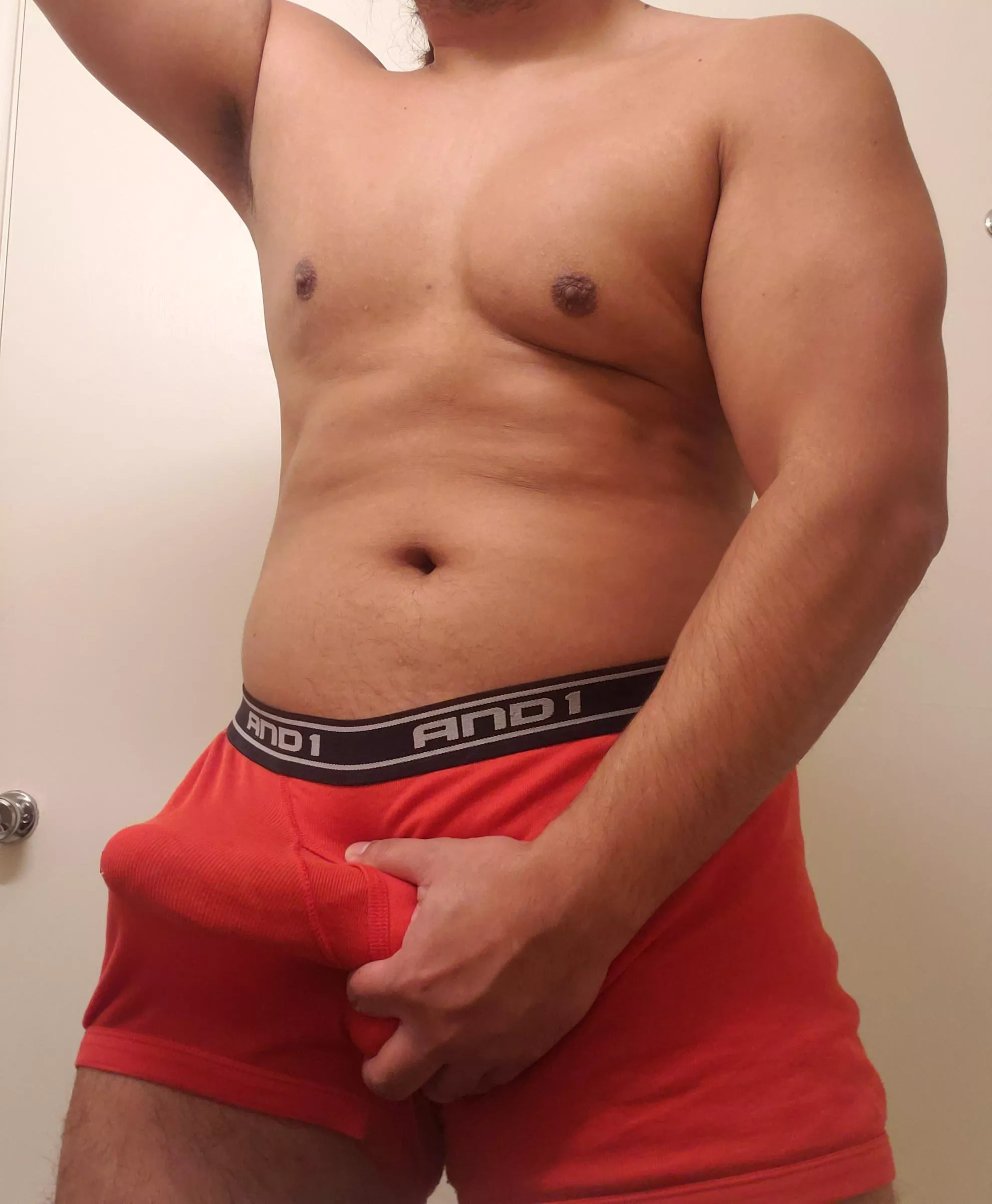 Brush up against it!