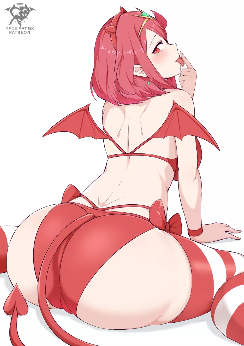Bubble butt succubus Pyra