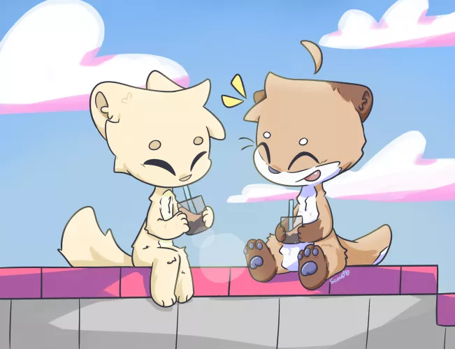 Bubble Tea with friends!