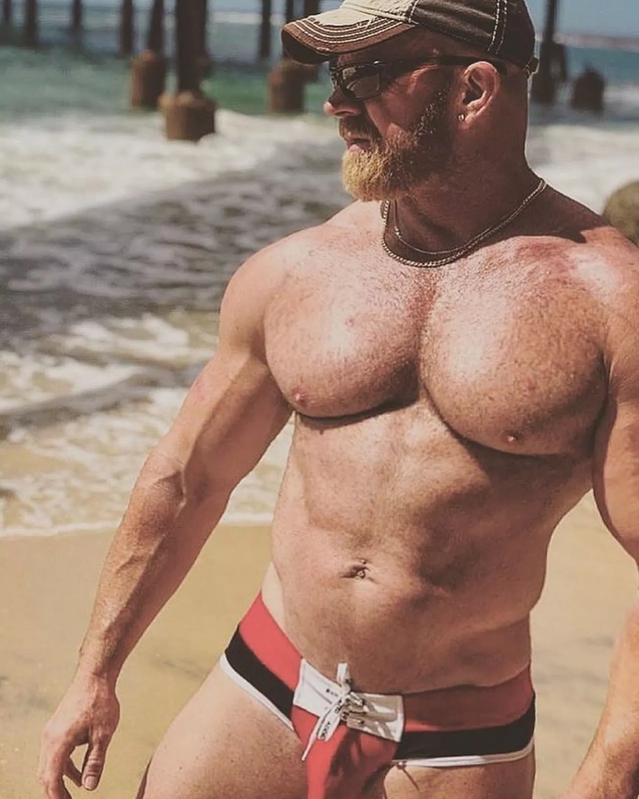 Buff at the beach Buff at the beach