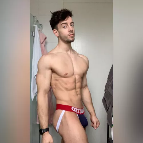 Bulging Jock in Jockstrap