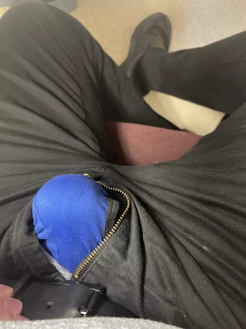 Bulging out under my desk, need some lunchtime fun! Bulging out under my desk, need some lunchtime fun!