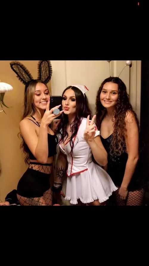 BUNNY, NURSE, ALIEN BUNNY, NURSE, ALIEN