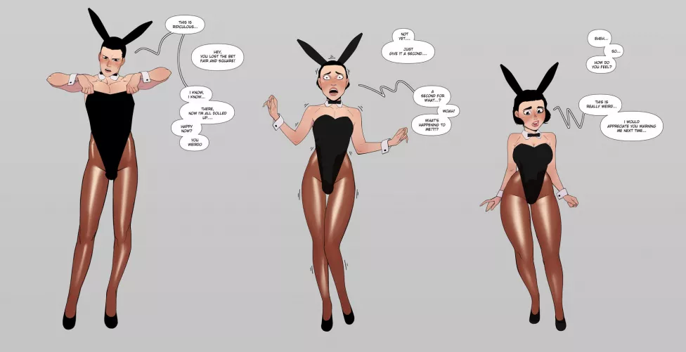 Bunny Outfit by CastleDolphyn