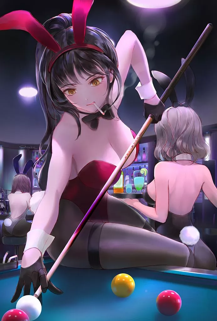 Bunny-girls working Bunny-girls working