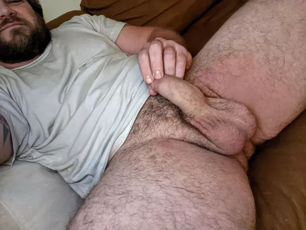 Bury your nose in my big balls Bury your nose in my big balls