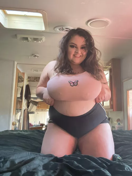 Busting out of this top