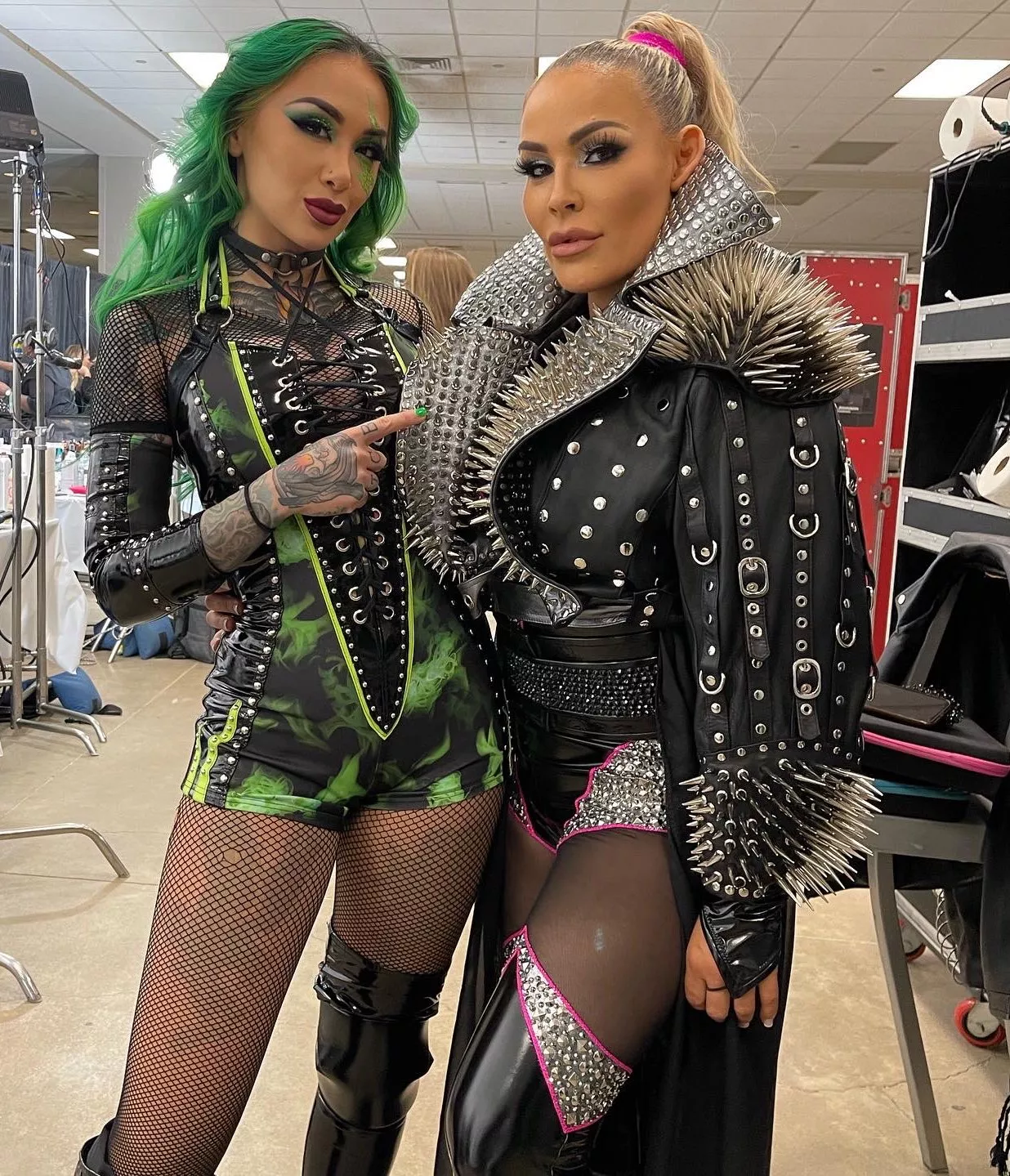 Busty Shotzi and Nattie