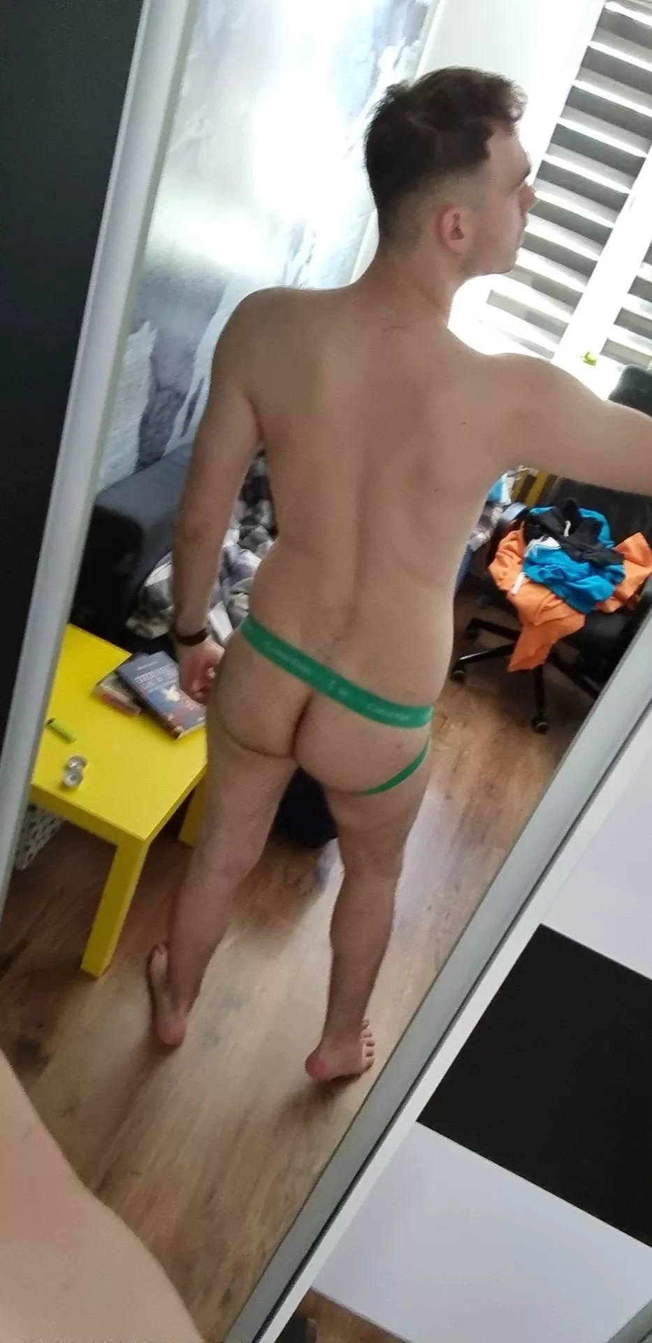 Butt in green one 😳 hope someone will enjoy