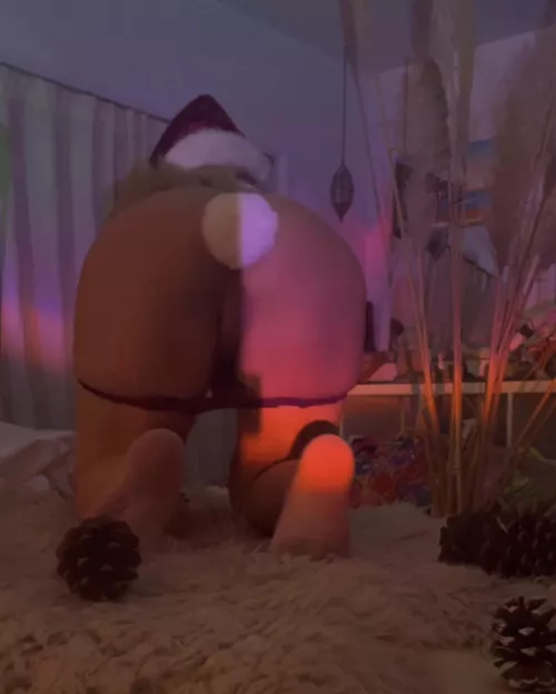Butt plug to match my Santa hat π€Ά