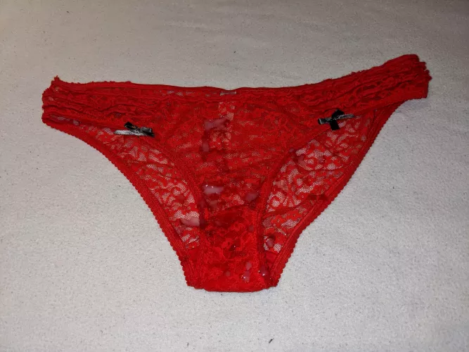 Came on another pair of my little sister's panties