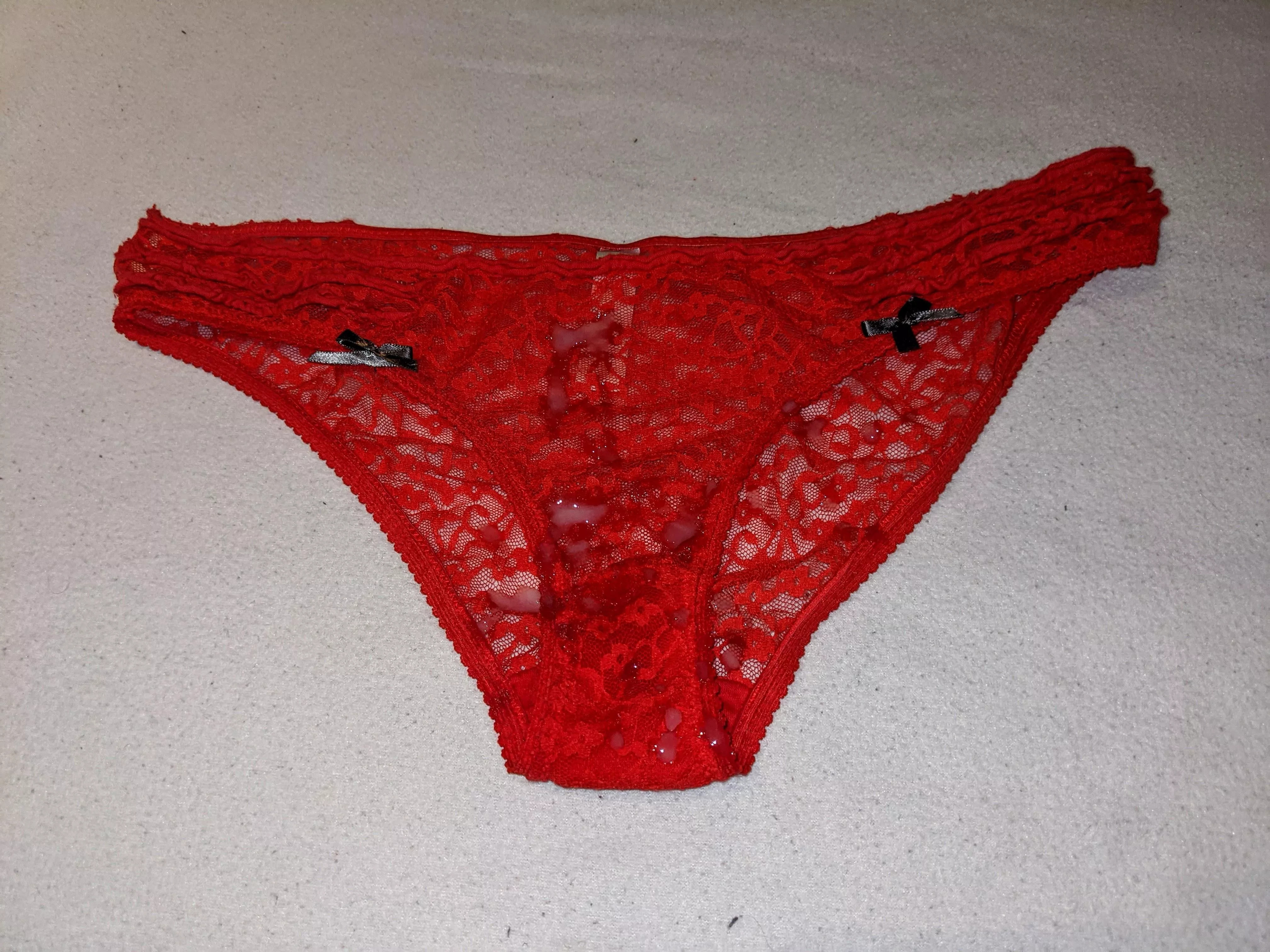Came on another pair of my little sister's panties