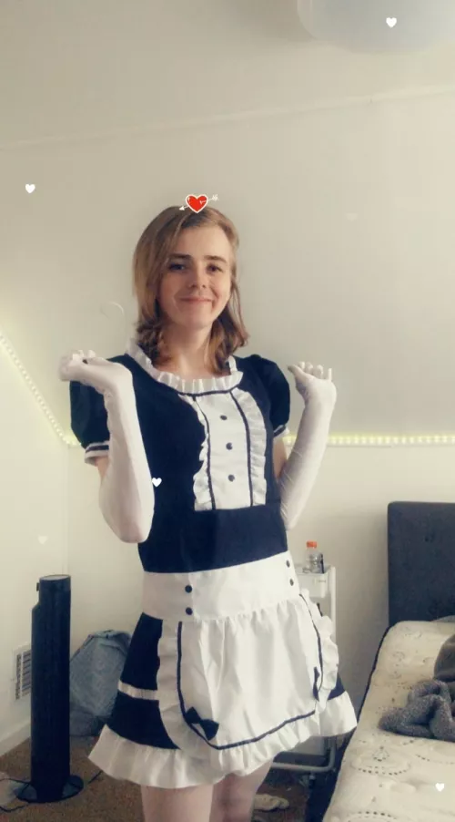 Can I be your maid? 🥺🥺🥺🥺 Can I be your maid? 🥺🥺🥺🥺