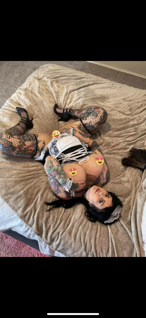 Can I cum and clean your house like this