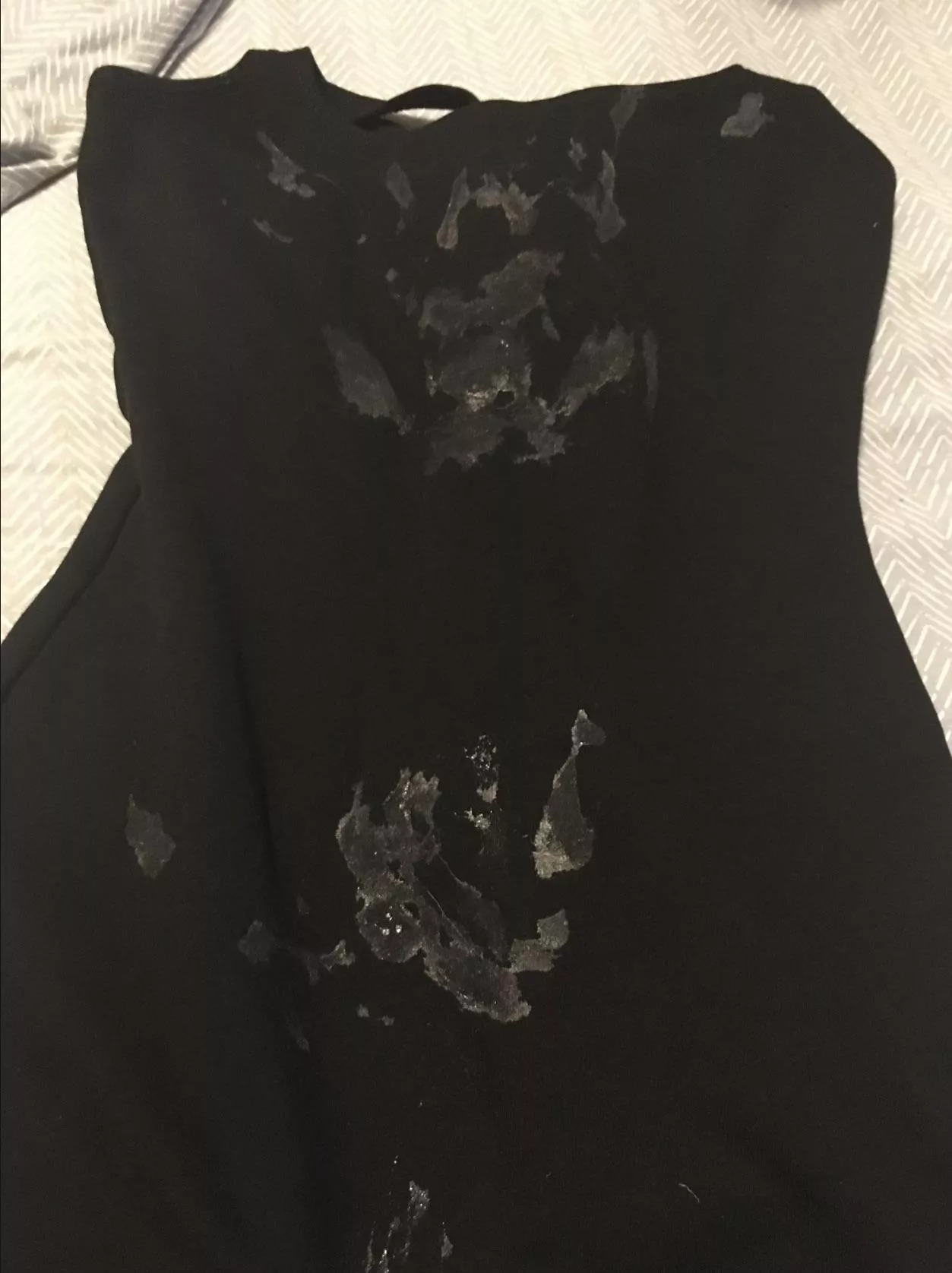 Can I do this to your dress? When you’re wearing it?