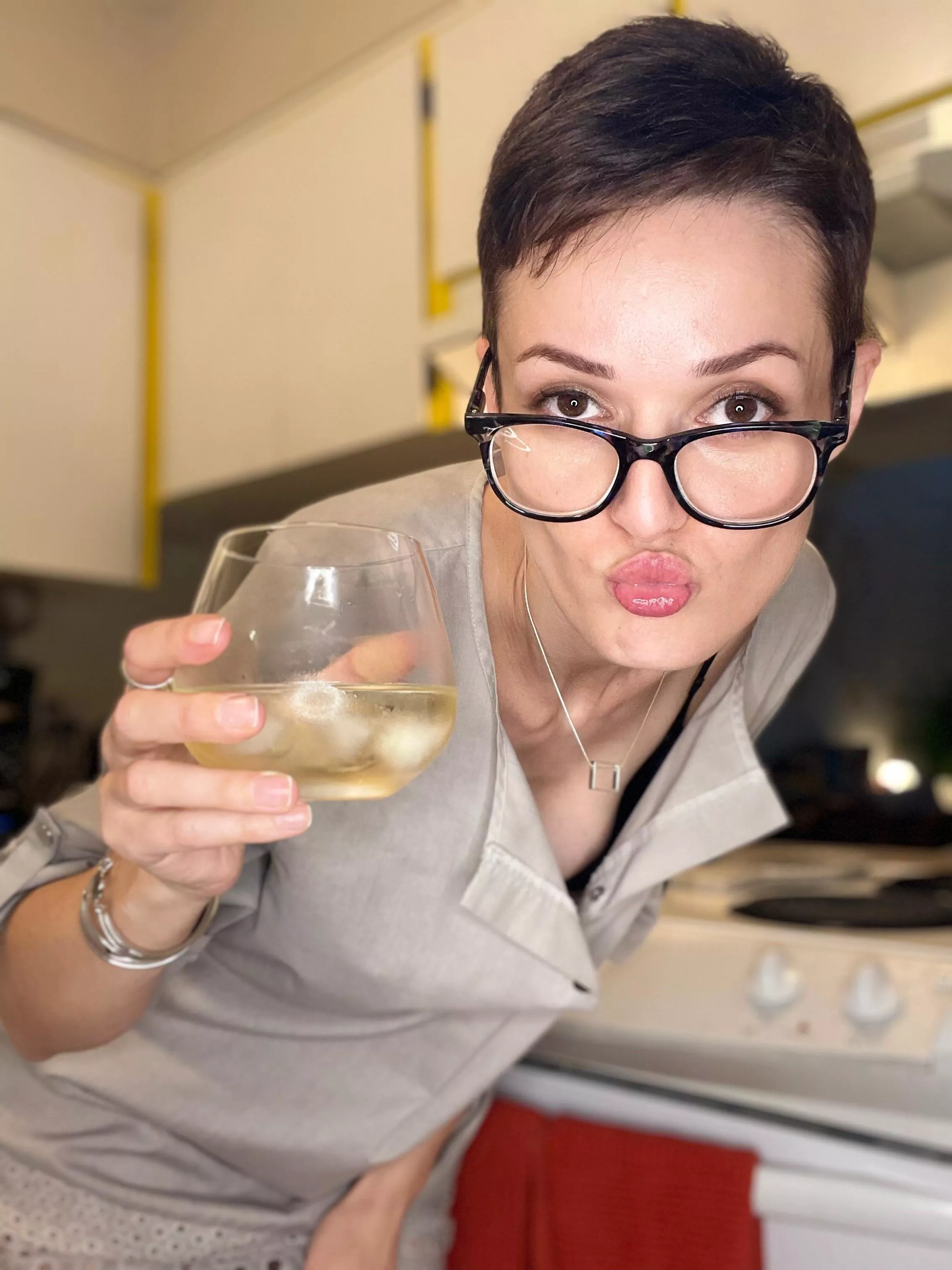 Can I drink some ? and dance for you?[F38]