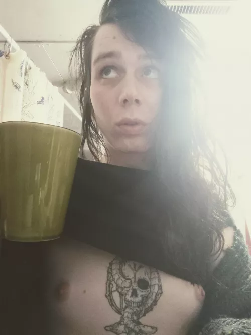 Can I finish my coffee firs(t)? ☕🔥