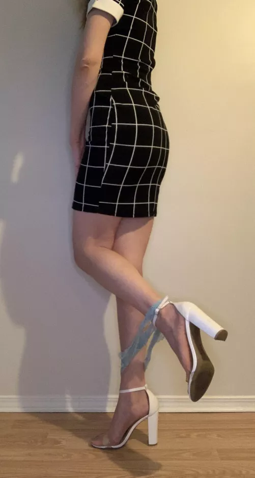 Can I leave my heels on? πππ₯° Can I leave my heels on? πππ₯°