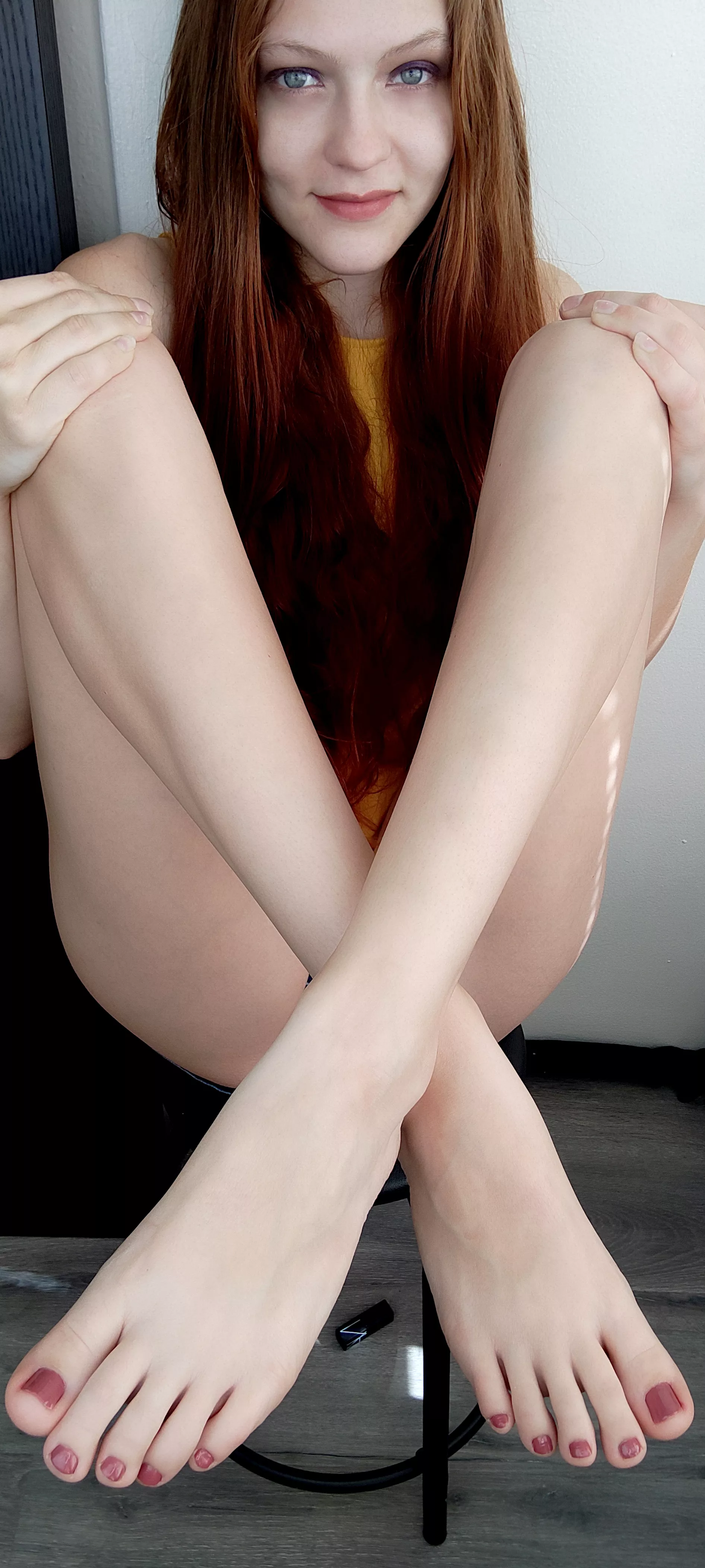 Can I offer you a footjob?