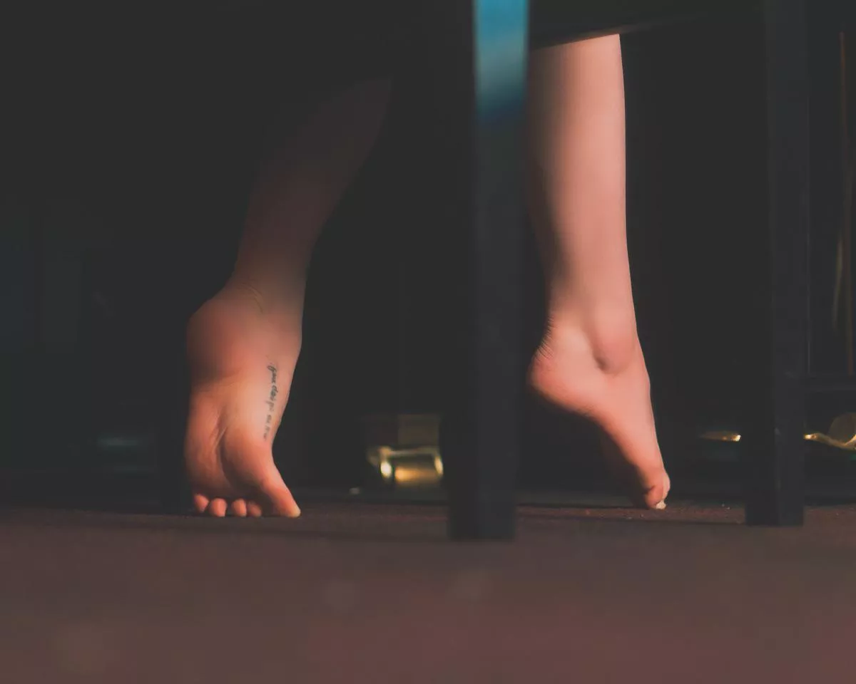 Can I rest my foot on your face while I play the piano?