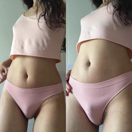 Can I rub my panty bulge on your face? ๐ฅบ