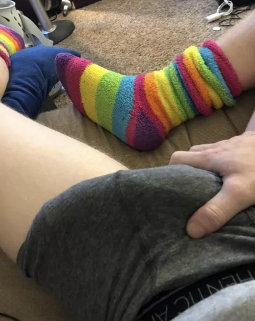 Can we wear comfy socks too