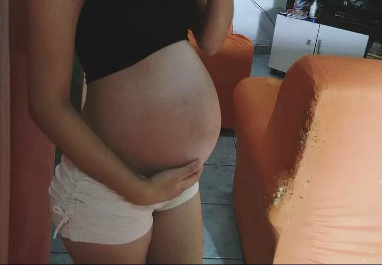 Can You Guess How Far Along I Am Now Nudes Pregnantpetite Nude