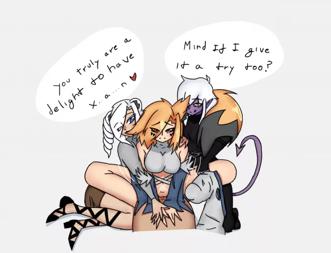 Can you handle three at the same time?(OC)