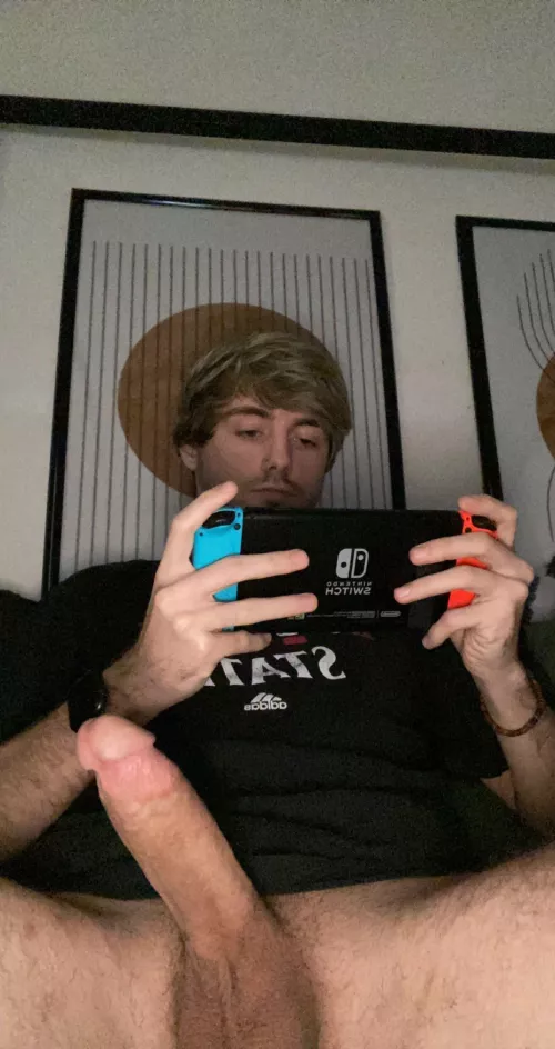 can you lick it while i play??