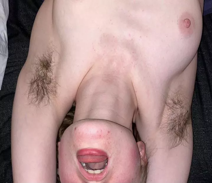 Can you put your dick in my mouth and spit on my armpits?
