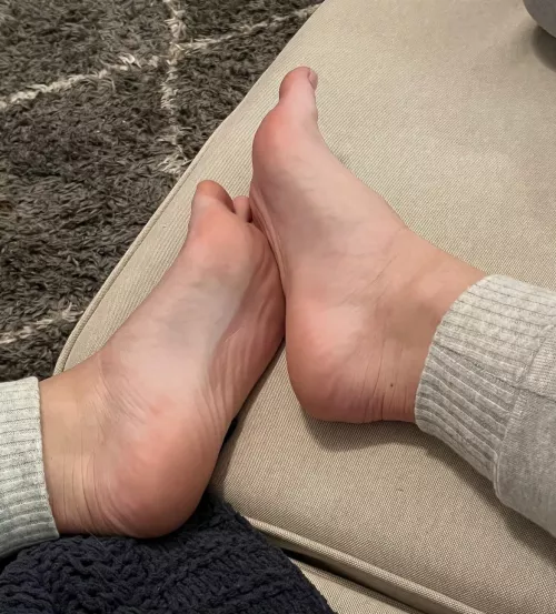 Can you rub my feet for me?