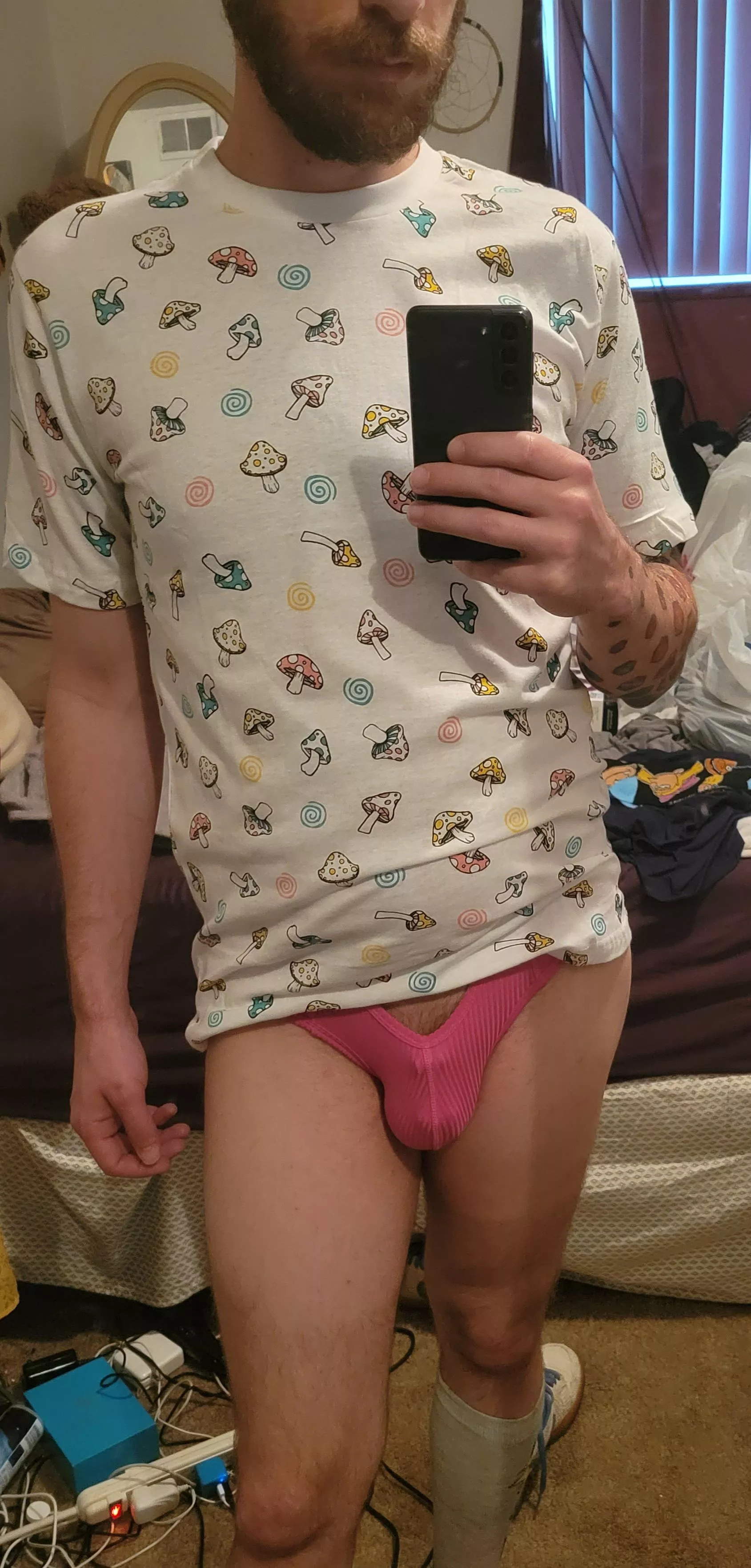 Can you see my kink3d cage under my panties? Can you see my kink3d cage under my panties?