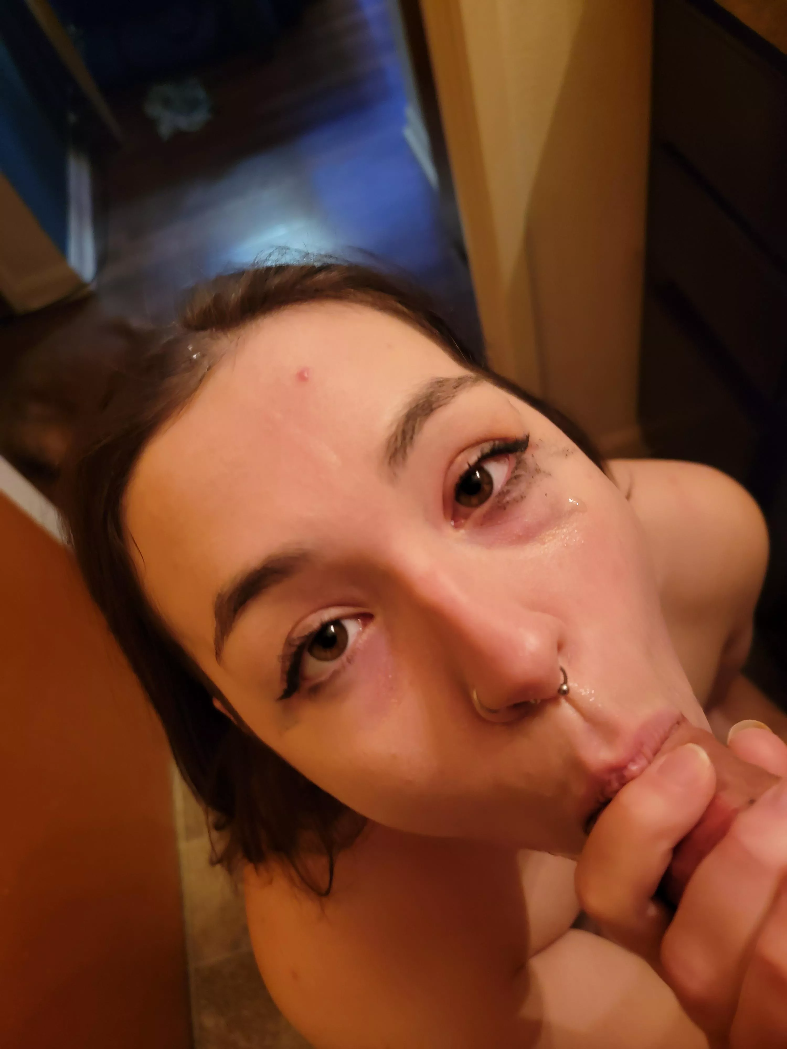 can you tell i just got throat fucked? can you tell i just got throat fucked?