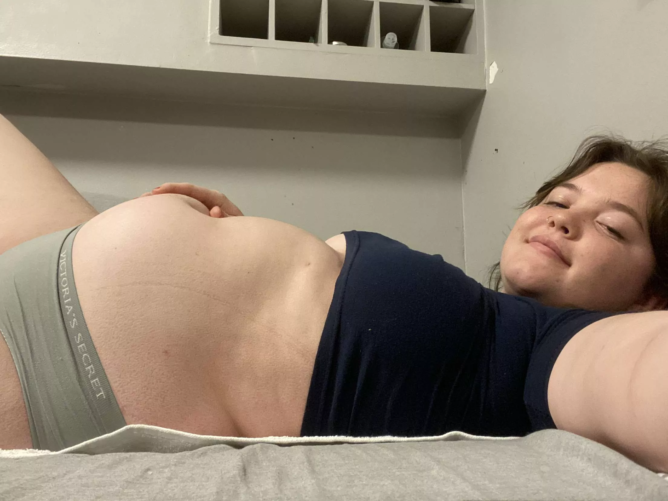 Can you tell I stuffed myself?