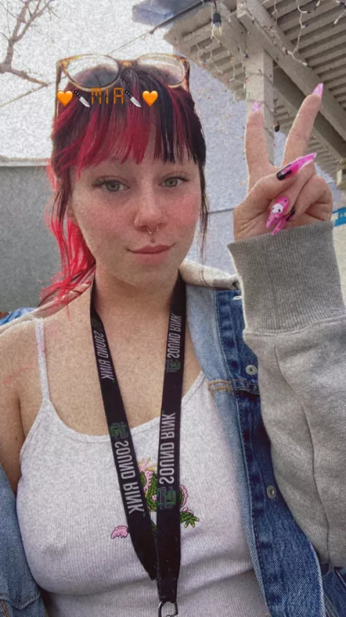 Can you tell my nips are pierced?