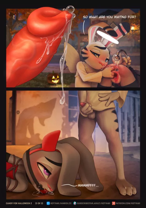 Candy for Halloween: Part 3 [kotyami.art]
