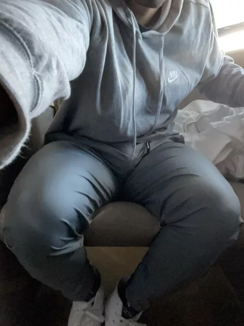 Can’t go wrong with Grey sweatpants Can’t go wrong with Grey sweatpants