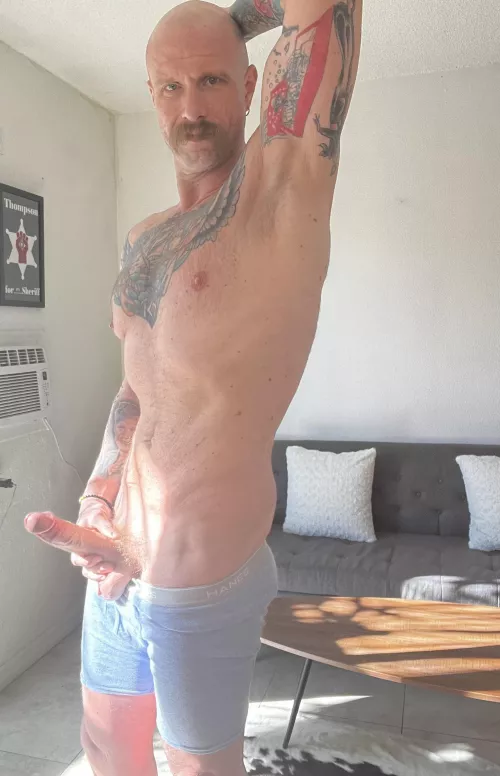Can’t keep my hands off my cock today